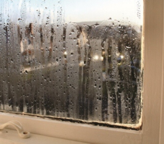 Condensation on window 