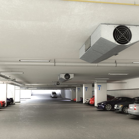 SVT2 Smoke Fan - Car Park Installation