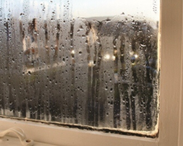 Condensation on window