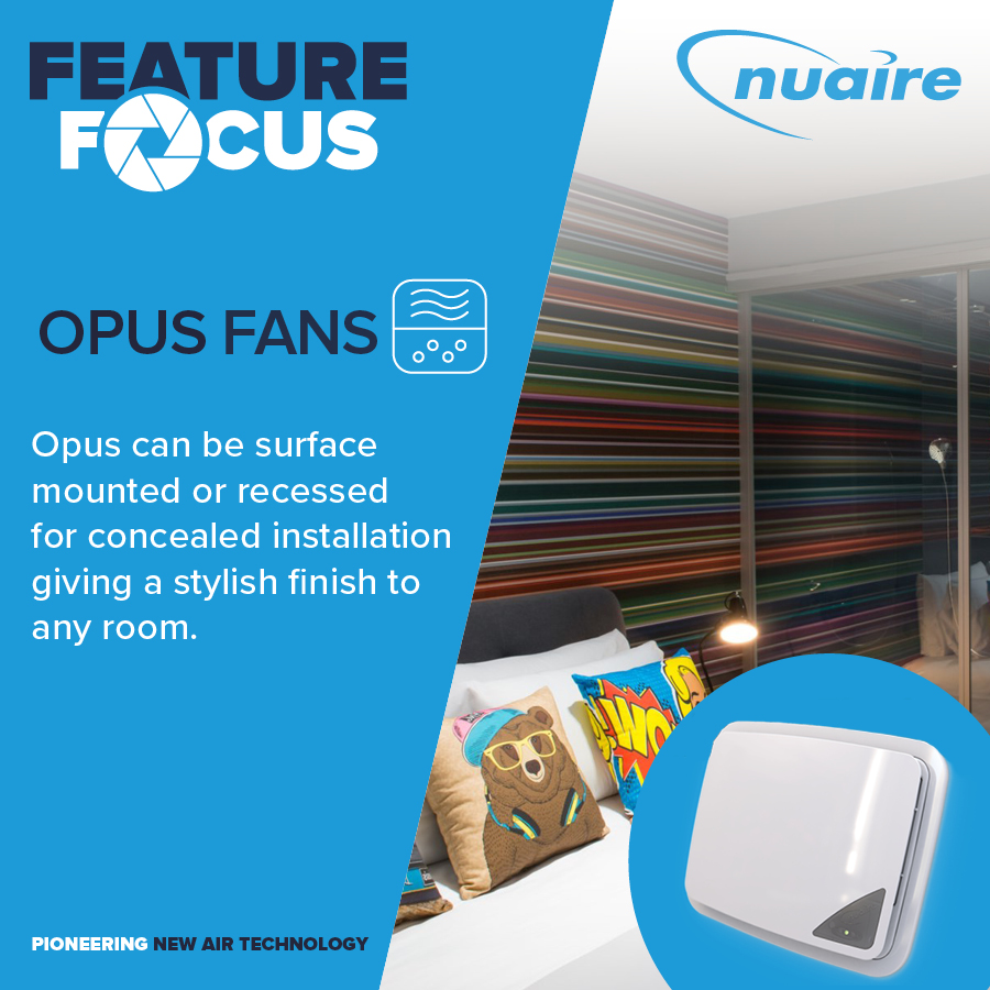 Opus Single fan feature focus 