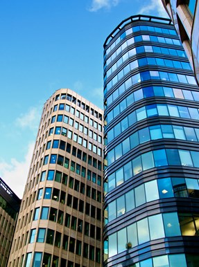 large commercial buildings