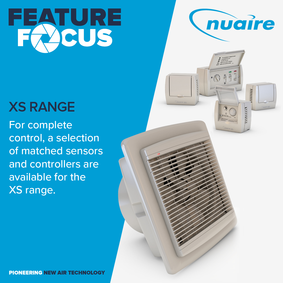 Nuaire XS-MFC Multifan Controller Remote Switch 