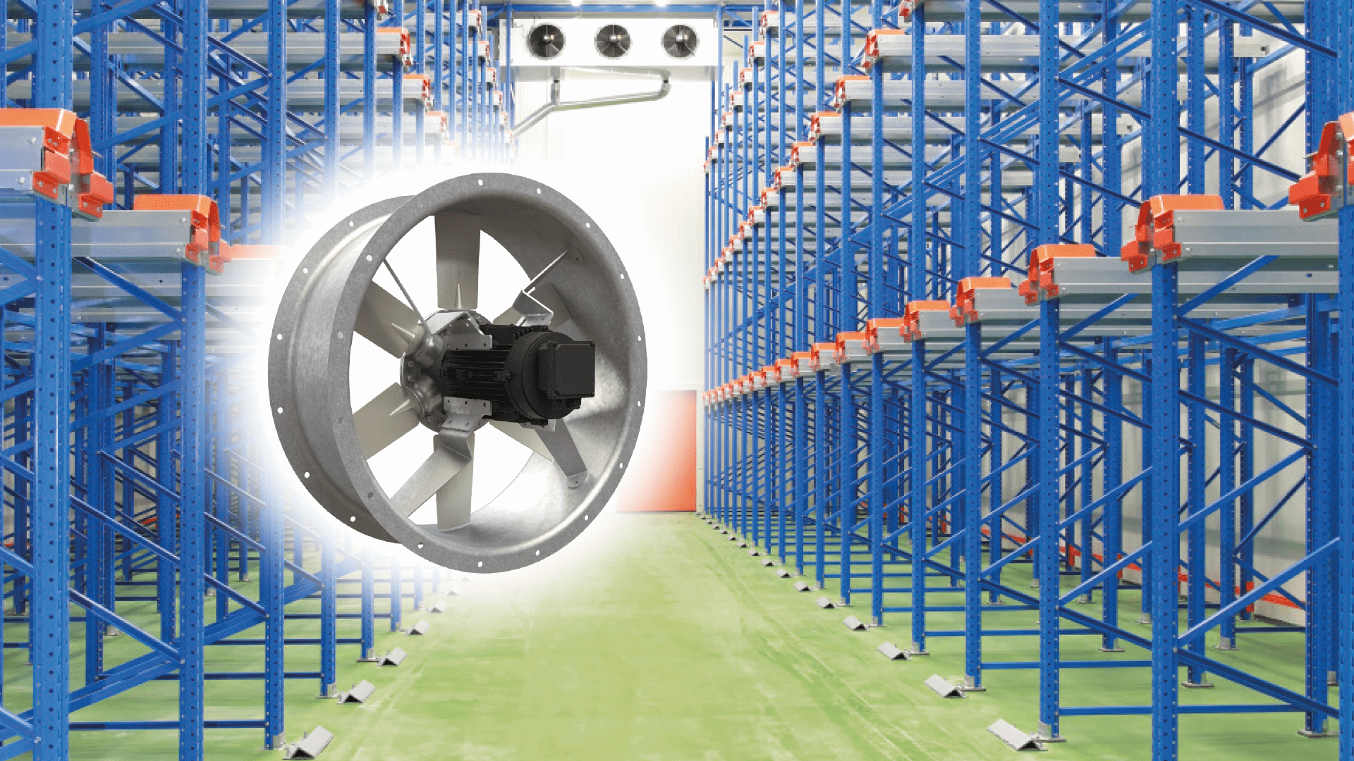 Cold Storage ventilation fans - nuaire