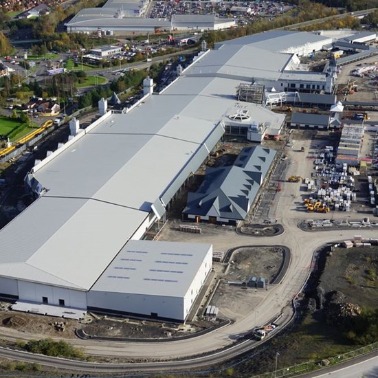 Trago Mills - Ariel view
