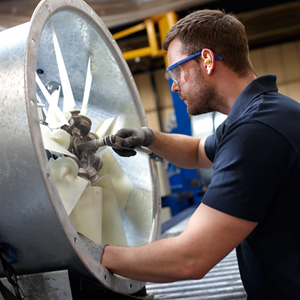 custom high temperature axial fans - Manufacturing Engineer working on Axial Fans - nuaire