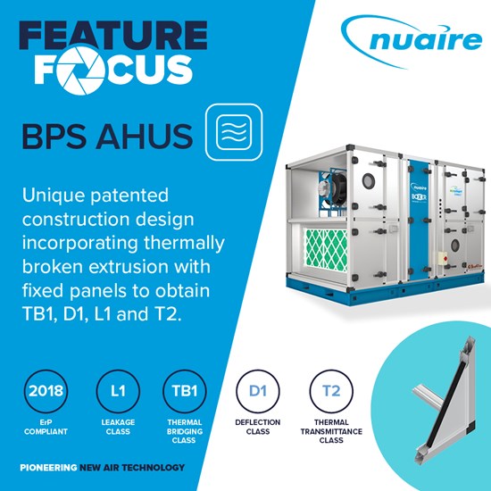 BPS - ahu's Nuaires range