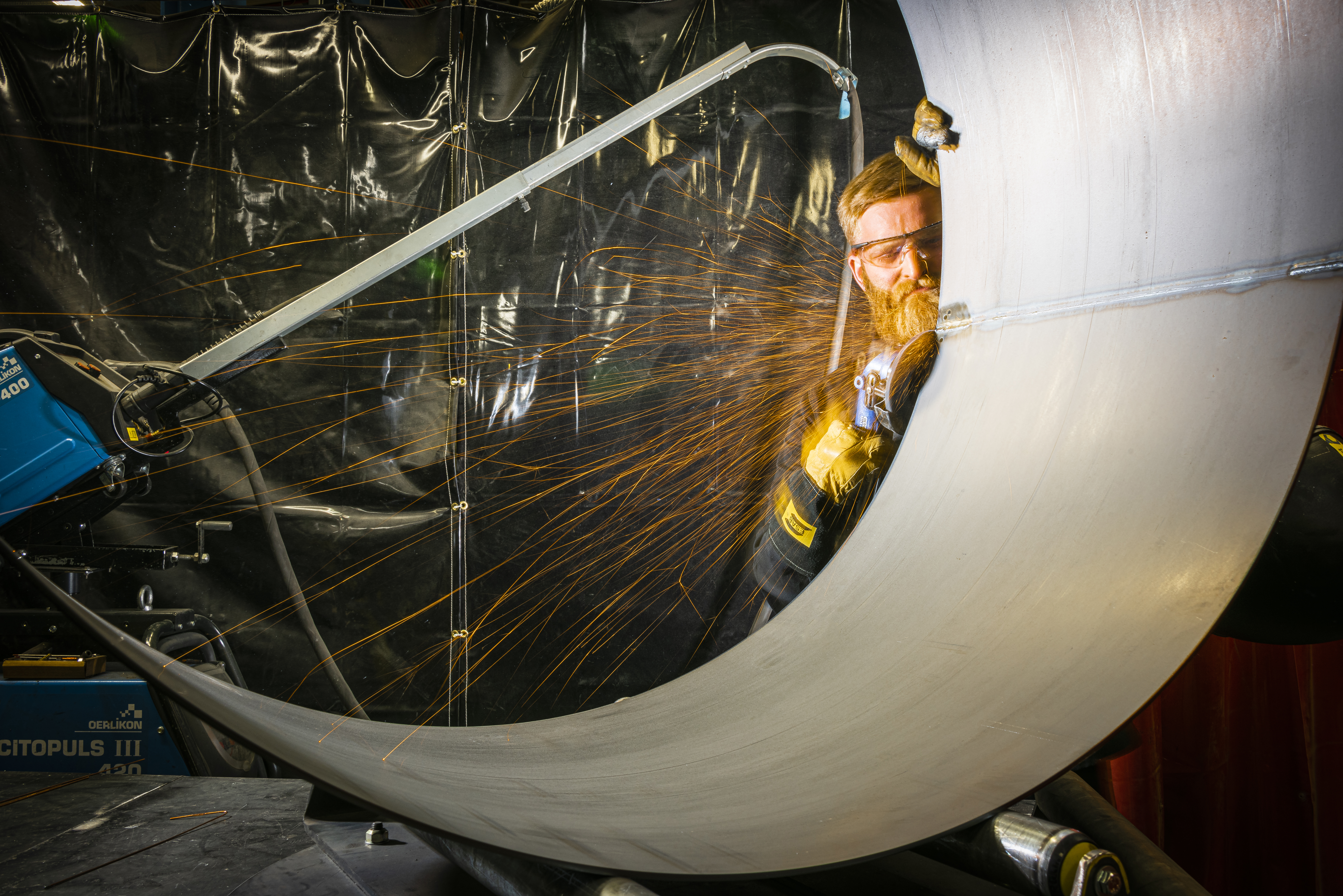 Axial Fan - Steel work